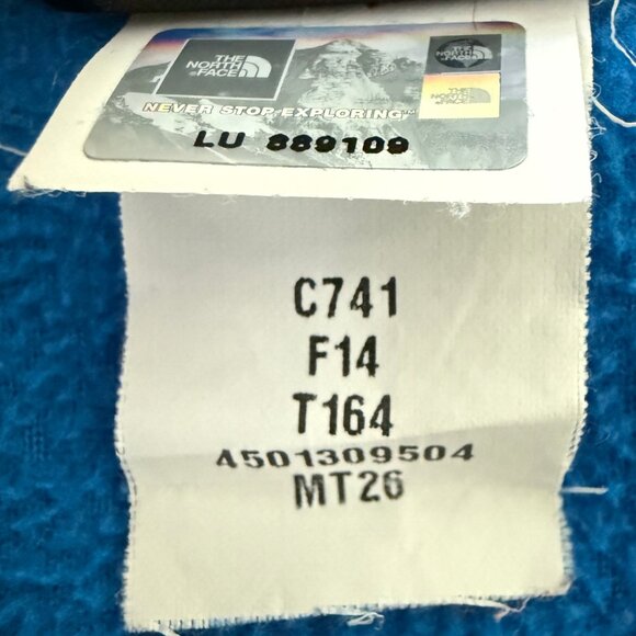 The North Face Tech 100 1/2- Zip Fleece Pullover - Mens XL - Picture 4 of 4